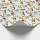 Papier Cadeau Orioles de Baltimore sur les branches (Coin)