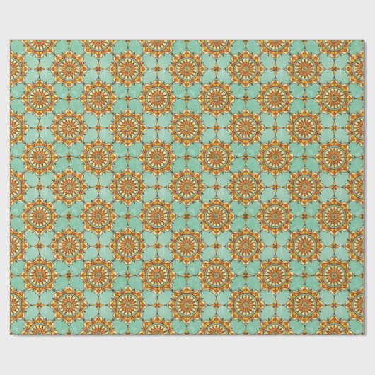 Papier Cadeau Ornamental (Plat)