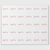 Papier Cadeau Ornement (Plat)