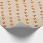 Papier Cadeau Ornement de Noël décoratif (Coin)