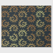 Papier Cadeau Ornements de luxe 39 (Plat)