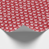 Papier Cadeau Ornements de Noël (Coin)