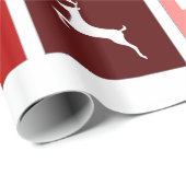 Papier Cadeau Ornements décoratifs d'arbre de Noël (Coin rond)