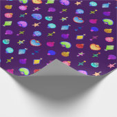 Papier Cadeau Ornements en cristal d'arbre de Noël de couleur de (Coin)