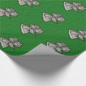 Papier Cadeau Ornements vintages (Coin)