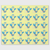 Papier cadeau ornithologique (Plat)