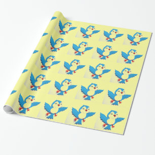 Papier cadeau ornithologique