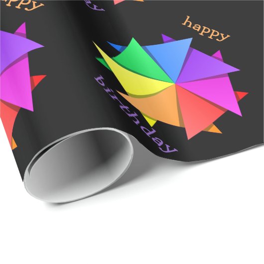 Papier Cadeau orogami (Coin rond)