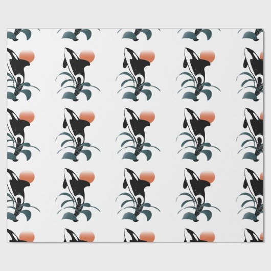 Papier Cadeau Orque (Plat)