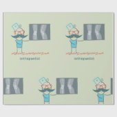 Papier Cadeau Orthopaediste (Plat)