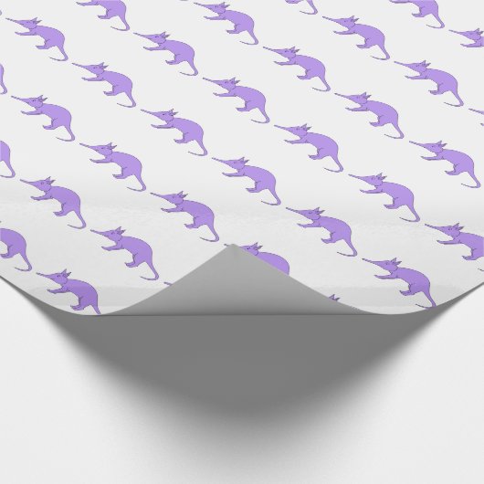 Papier Cadeau Oryctérope pourpre (Coin)