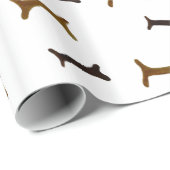 Papier Cadeau Os de chien (Coin rond)