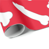 Papier Cadeau Os de chienchien (Coin rond)