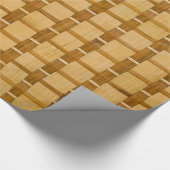 Papier Cadeau Osier tissé naturel (Coin)