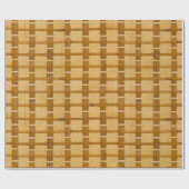 Papier Cadeau Osier tissé naturel (Plat)