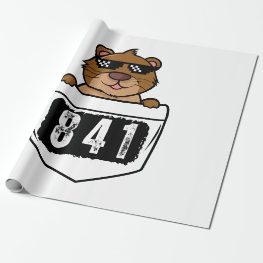 Papier Cadeau Otter 841 (Déroulé)