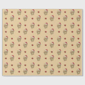 Papier Cadeau Otter Christmas Winter Animaux Vacances Otters (Plat)