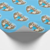 Papier Cadeau Otter Love (Coin)