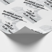 Papier Cadeau OU infirmière (Coin)