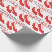 Papier Cadeau Où sont mes chaussures (Coin)