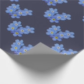 Papier Cadeau Oubliez-moi papier d'emballage (Coin)