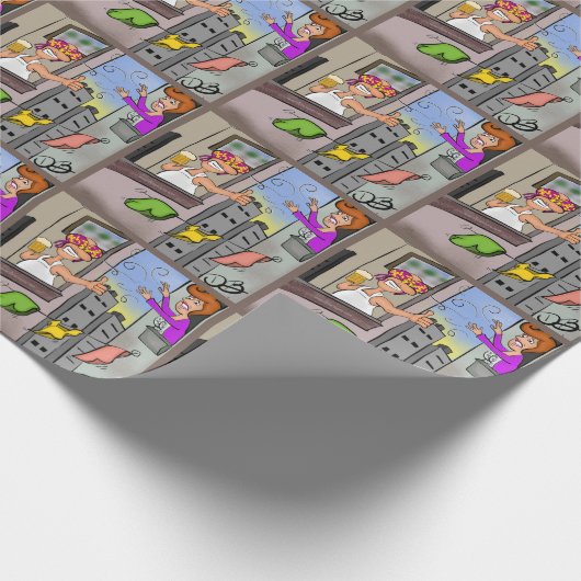 Papier Cadeau Oups  (Coin)