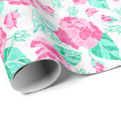 Papier Cadeau Our Lovely One Baby Shower (Coin rond)