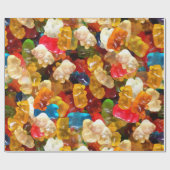 Papier Cadeau ours (Plat)