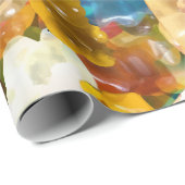 Papier Cadeau ours (Coin rond)