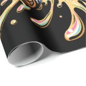 Papier Cadeau Ours Au Miel (Coin rond)