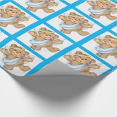 Papier Cadeau Ours d'Ange (Coin)