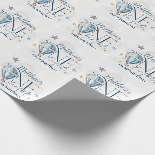 Papier Cadeau Ours dans un papier d'enveloppement de matte de ba (Coin)