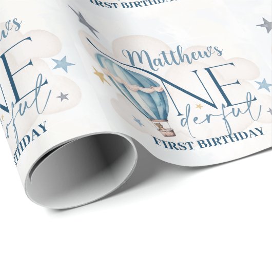 Papier Cadeau Ours dans un papier d'enveloppement de matte de ba (Coin rond)