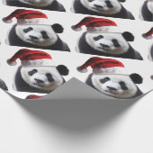 Papier Cadeau Ours de panda Noël (Coin)
