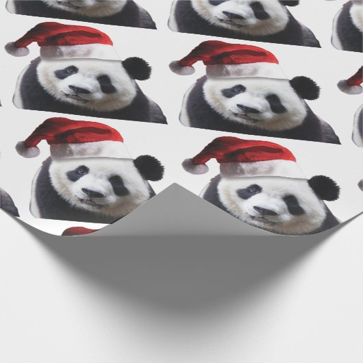 Papier Cadeau Ours de panda Noël (Coin)