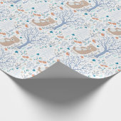 Papier Cadeau Ours des bois (Coin)
