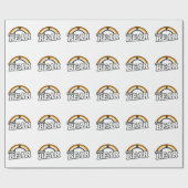 Papier Cadeau Ours et Fier (Plat)