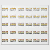 Papier Cadeau Ours Humain (Plat)
