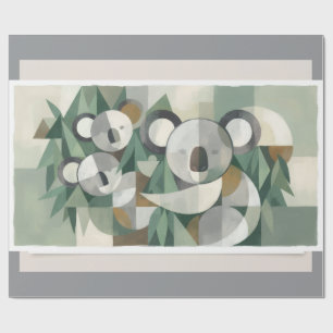 Papier Cadeau Ours Koala