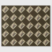 Papier Cadeau Ours kodiak (Plat)