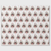 Papier Cadeau Ours Panda (Plat)
