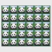 Papier Cadeau Ours Panda (Plat)