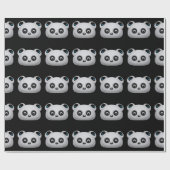 Papier Cadeau Ours panda (Plat)