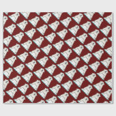 Papier Cadeau Ours polaire (Plat)