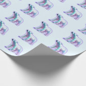 Papier Cadeau Ours polaire (Coin)