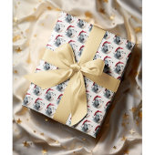 Papier Cadeau Ours polaire de Noël