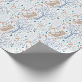 Papier Cadeau Ours scandinave (Coin)