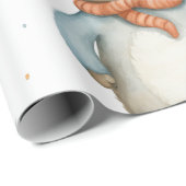 Papier Cadeau Ours vintage (Coin rond)