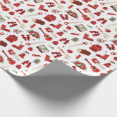 Papier Cadeau Outdoor Adventure Camping et Randonnée Design (Coin)