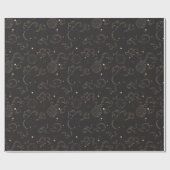 Papier Cadeau Outer space galaxy planets print (Plat)